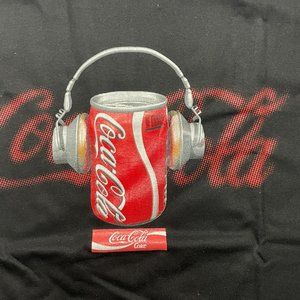 New Short Sleeve T-Shirt "Headphone", Black or Dark Navy, Unisex Adult/Kid 17" S